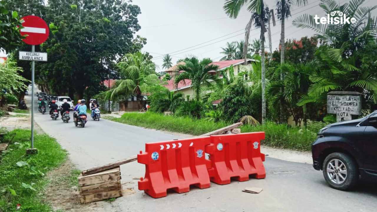 Sering Macet hingga Bahayakan Pasien, Jalan Depan RS Bhayangkara Kendari Dibuat Satu Arah