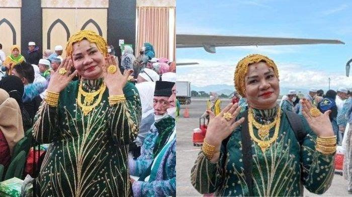 Suriati Jemaah Haji Dikejar Pajak Usai Pamer Emas, Pabrik Uangnya Terbongkar, Sosoknya Begini