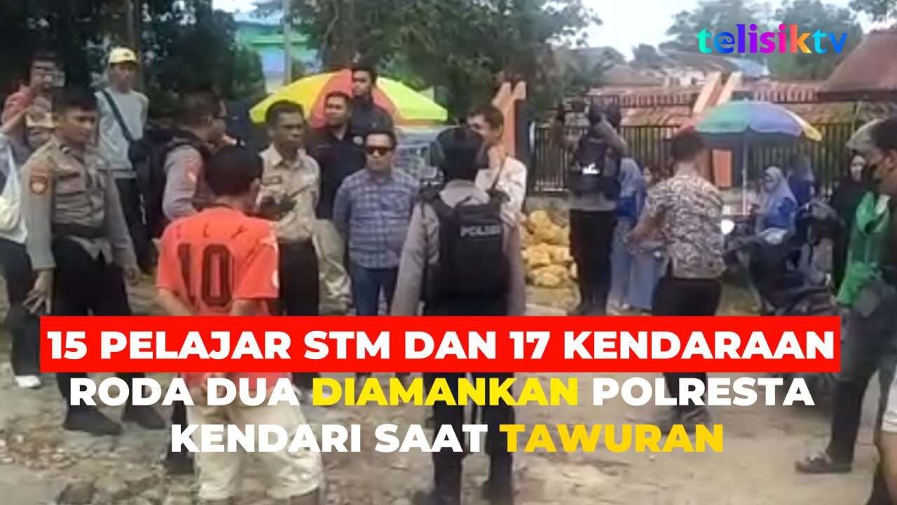 Video: 15 Pelajar STM dan 17 Kendaraan Roda Dua Diamankan Polresta Kendari saat Tawuran