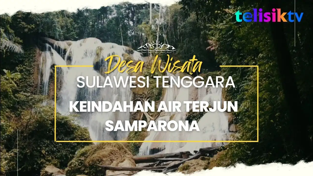 Video: Menikmati Keindahan Air Terjun Samparona di Limbo Bungi Samparona