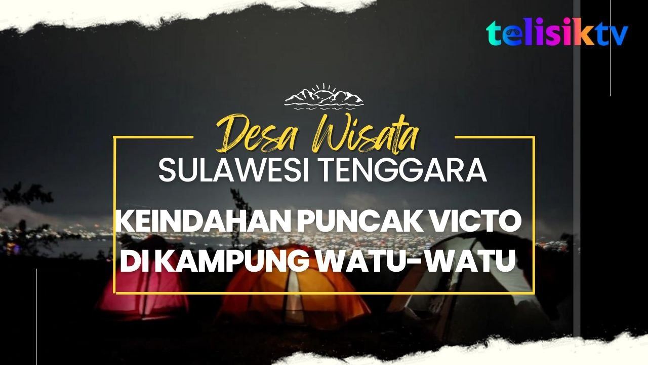 Video: Menikmati Keindahan Kota Kendari dari Puncak Victo di Kampung Watu-watu