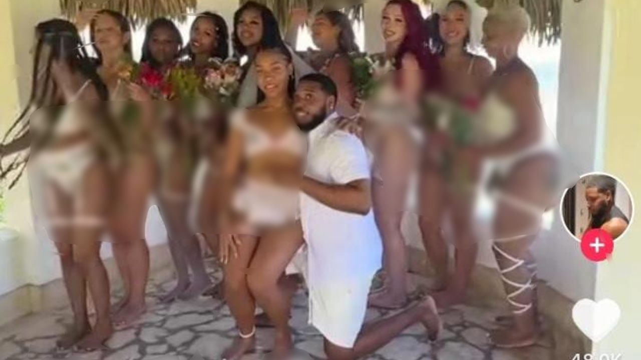 Viral di TikTok, Pria Ini Nikahi 10 Wanita Sekaligus