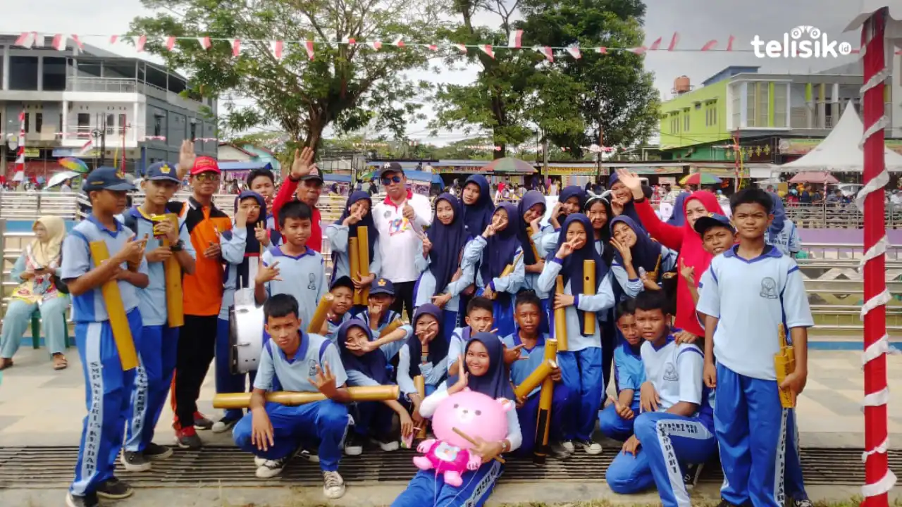 Angkat Musik Bambu, Kadis Dikmudora: Perkenalkan Musik Tradisional pada Anak Sekolah 
