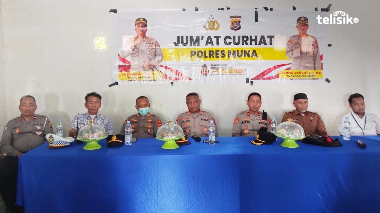 Bersama KPU, Polres Muna Ikut Sosialisasi Tahapan Pemilu 2024