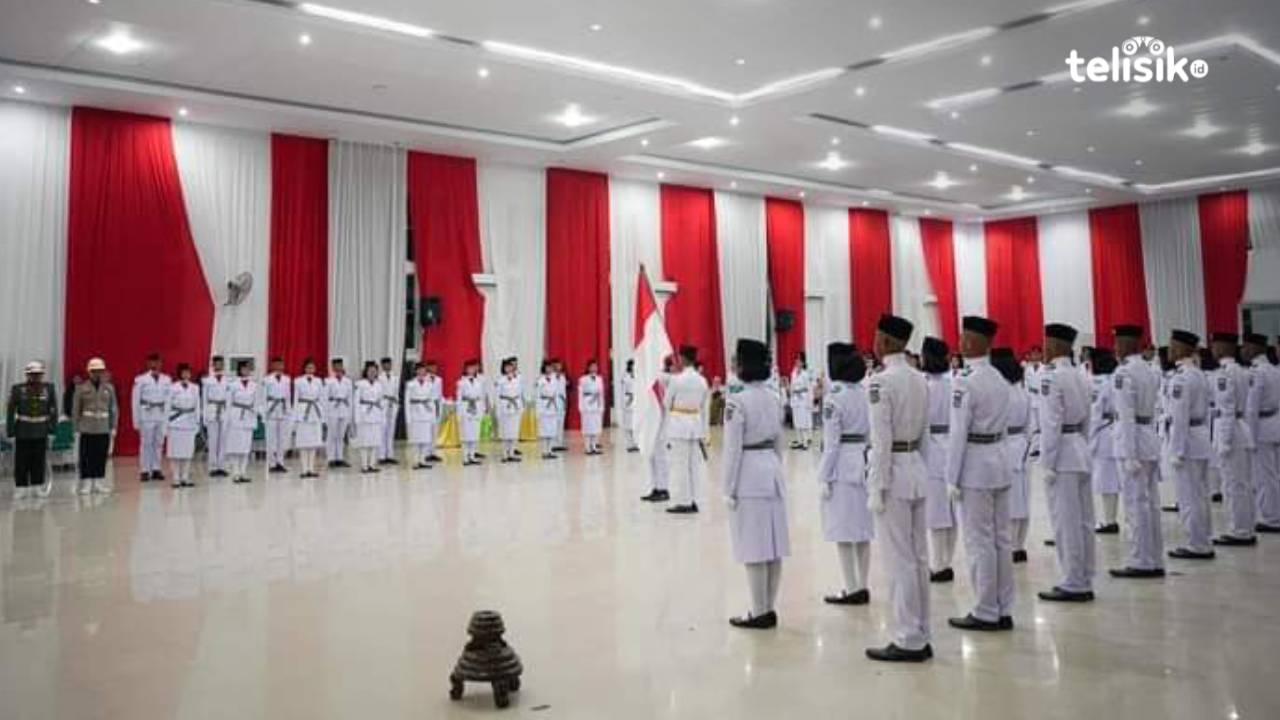 Dikukuhkan, 75 Anggota Paskibraka Kolaka Timur Diimbau Jaga Kesehatan