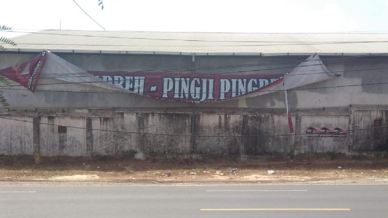 Gambar Ganjar Pranowo di Tuban Dirusak