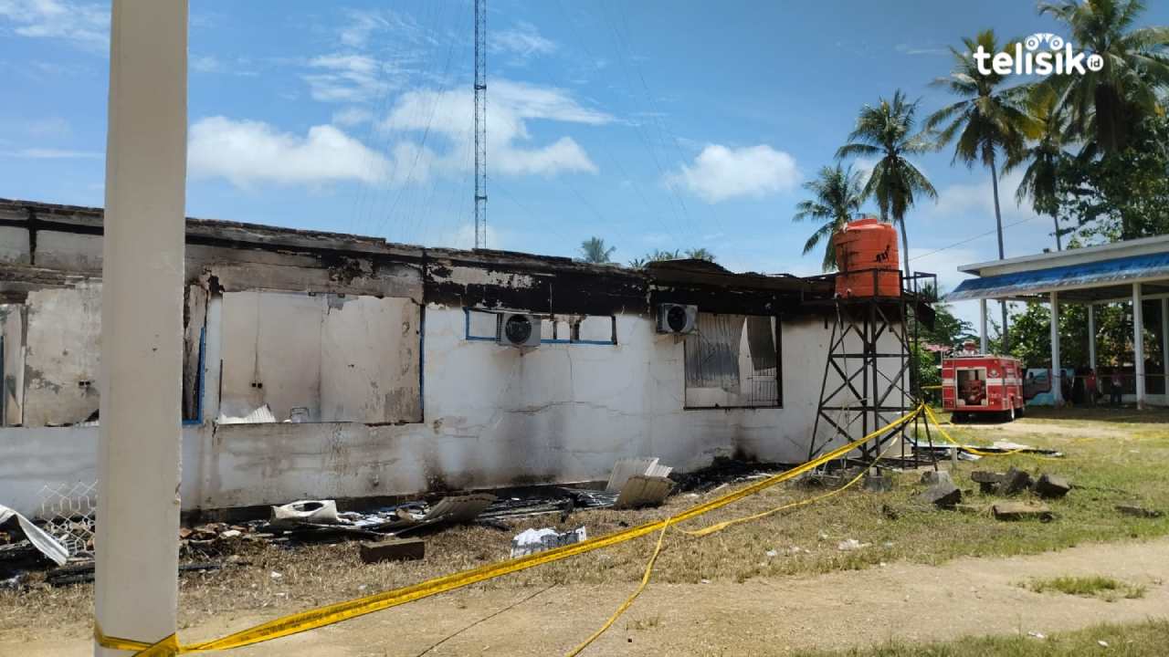 Misteri Ludesnya Kantor Dinas PUPR Muna Barat Belum Terjawab, Polisi: Bukan Korsleting Listrik