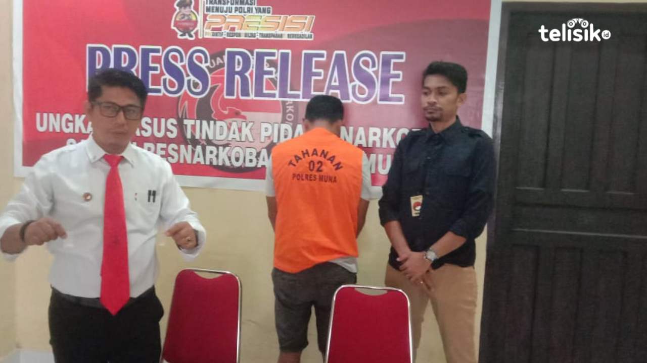 Narkoba Mulai Beredar di Desa, Tersangka Mengaku Jaringan Rutan Kelas IIB Raha