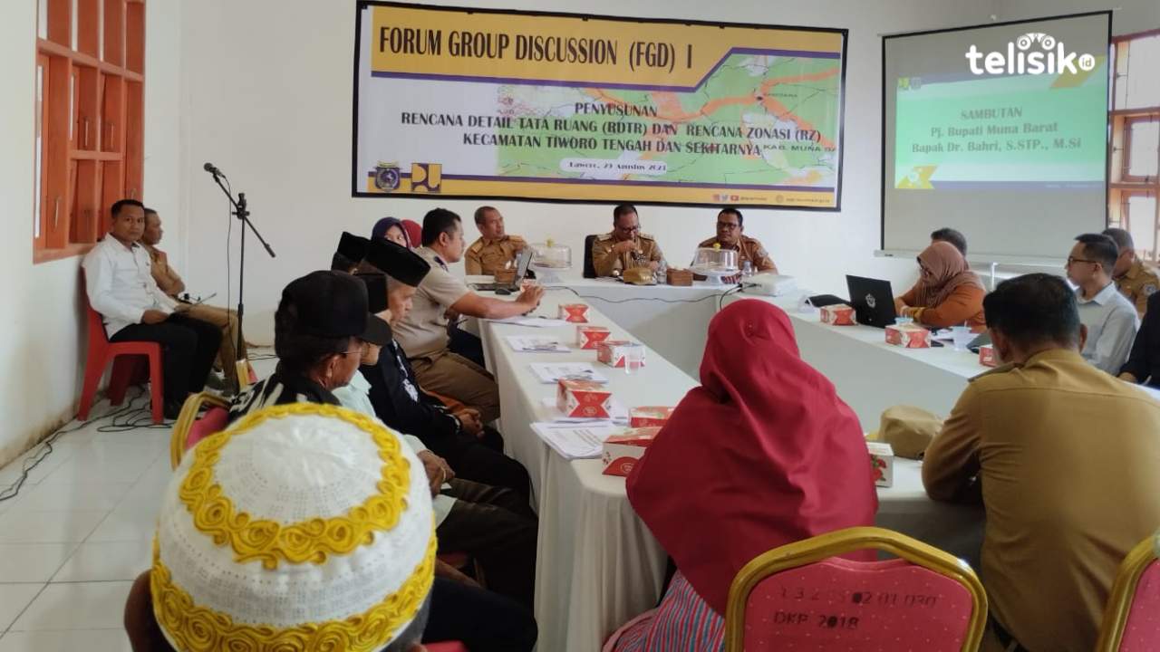 Pemda Muna Barat Susun RDTR Wilayah Tiworo Tengah
