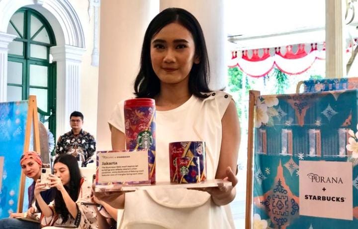 Sambut HUT ke-78 RI, Starbucks Bikin City Collection Merchandise Bernuansa Wastra