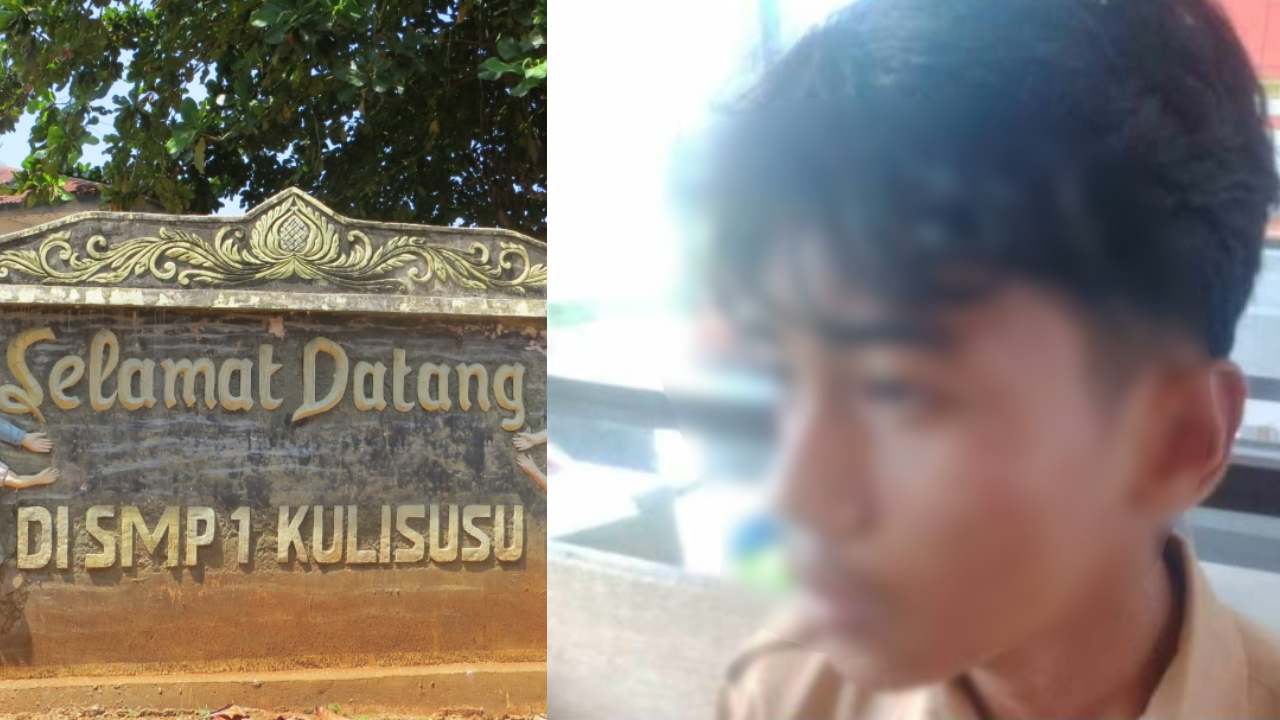 Siswa SMPN 1 Kulisusu Buton Utara Trauma Usai Ditampar Kepala Sekolah