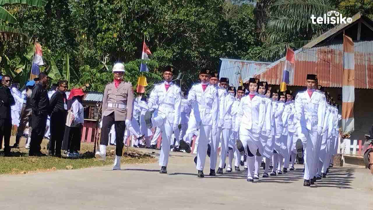 Tampil Memukau, Pj Bupati Muna Barat Apresiasi Anggota Paskibraka HUT ke-78 RI