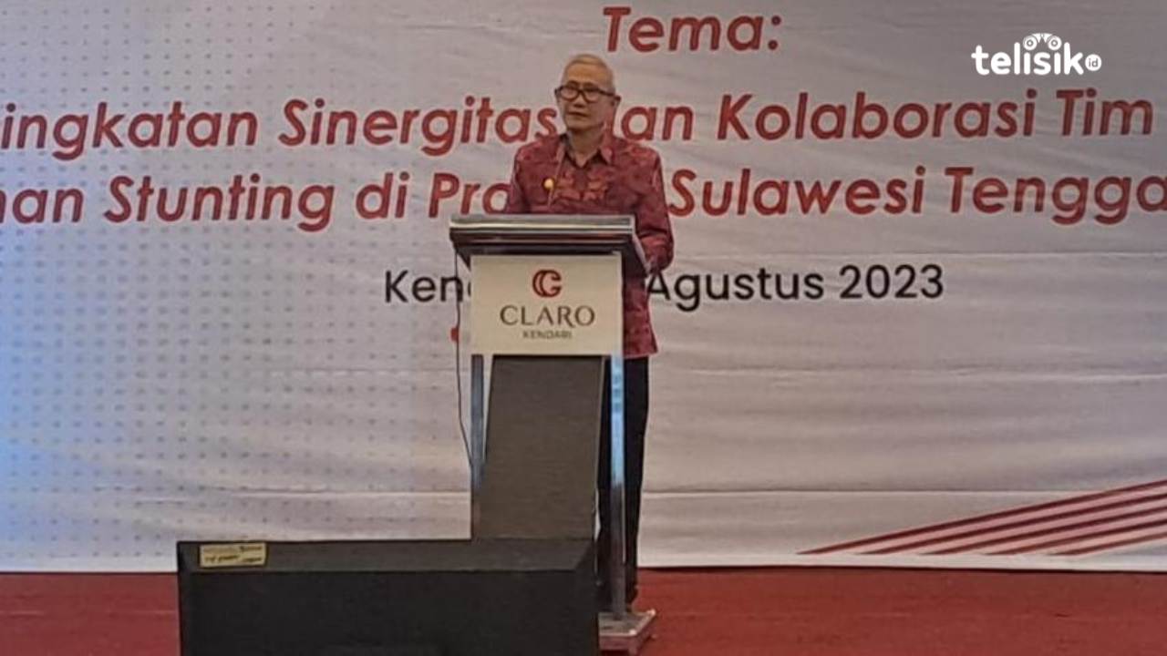 Wagub Sulawesi Tenggara Target 3 Persen Penurunan Stunting dalam 3 Bulan