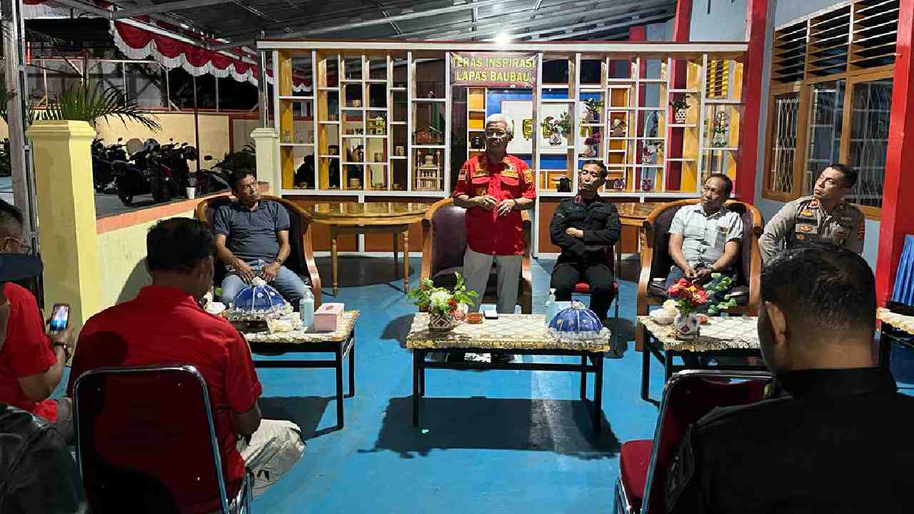 Warga Binaan Lapas Baubau Dites Urine, Ini Hasilnya