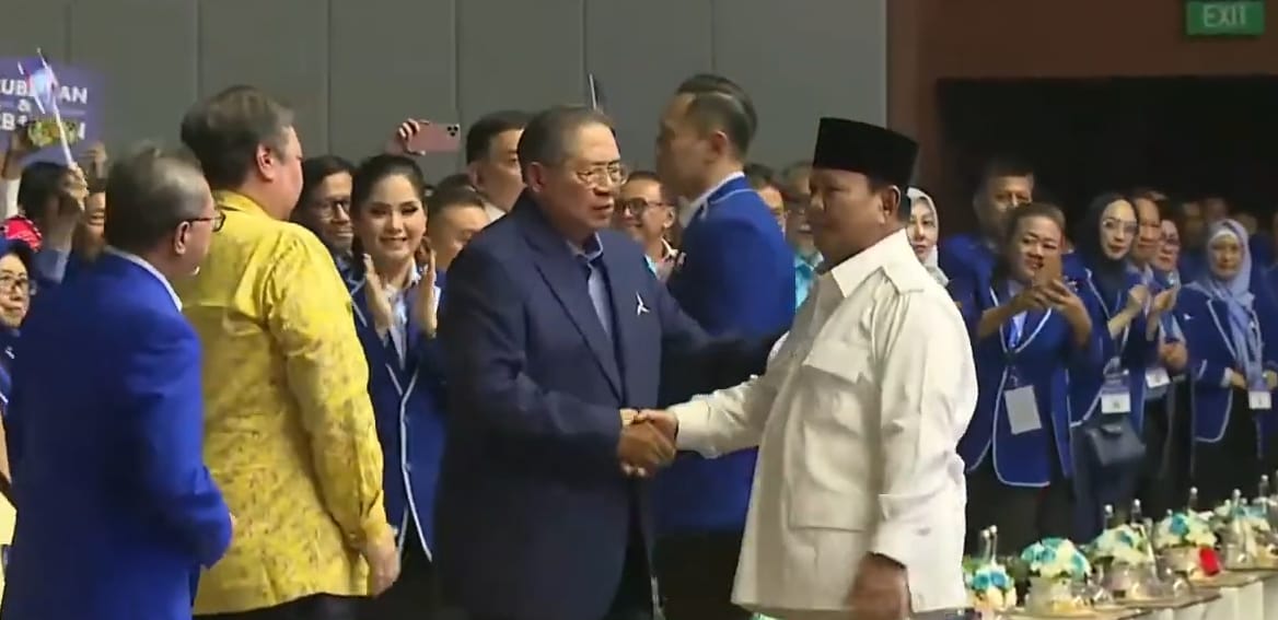 Demokrat Resmi Dukung Prabowo, AHY Enggan Berandai-andai Posisi Cawapres