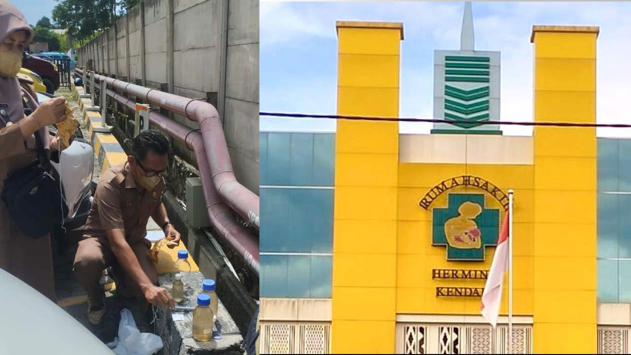 DLHK Sidak Rumah Sakit Hermina Kendari