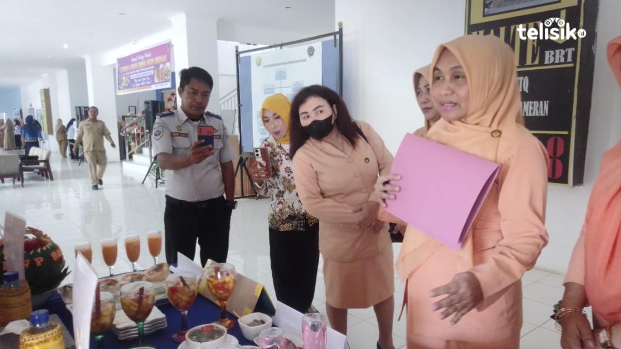 Kolaborasi Sushi dan Singkong, DWP Bandara Halu Oleo Menang Lomba Pangan Non Beras