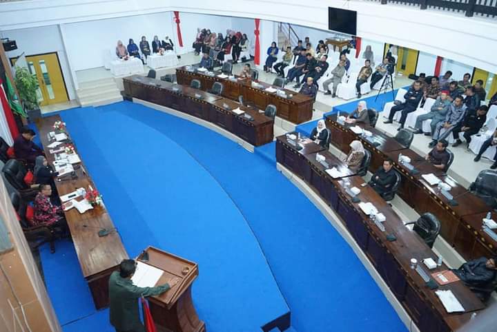 Paripurna Perdana Pj Bupati Kolaka Utara Diwarnai Sejumlah Catatan Fraksi DPRD
