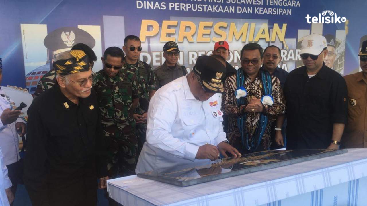 Peresmian Perpustakaan Modern Bertaraf Internasional, Ali Mazi: ini Investasi Jangka Panjang