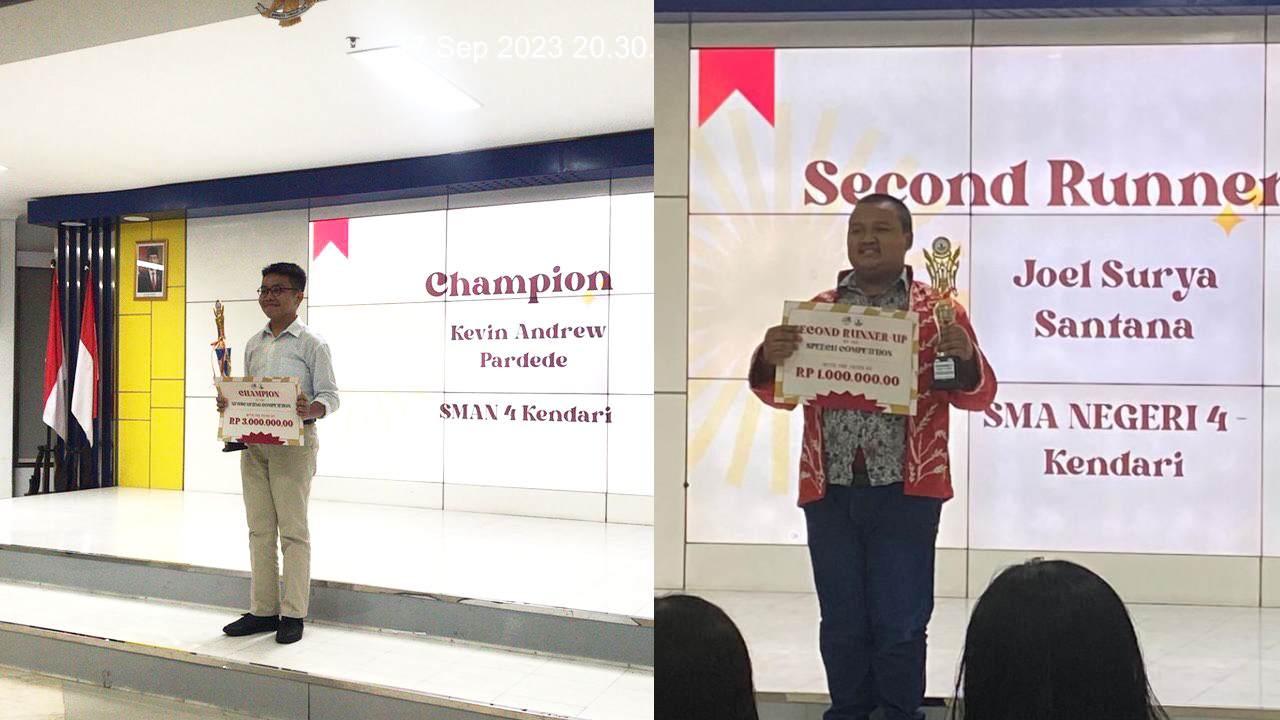 Siswa SMAN 4 Kendari Toreh Prestasi Internasional