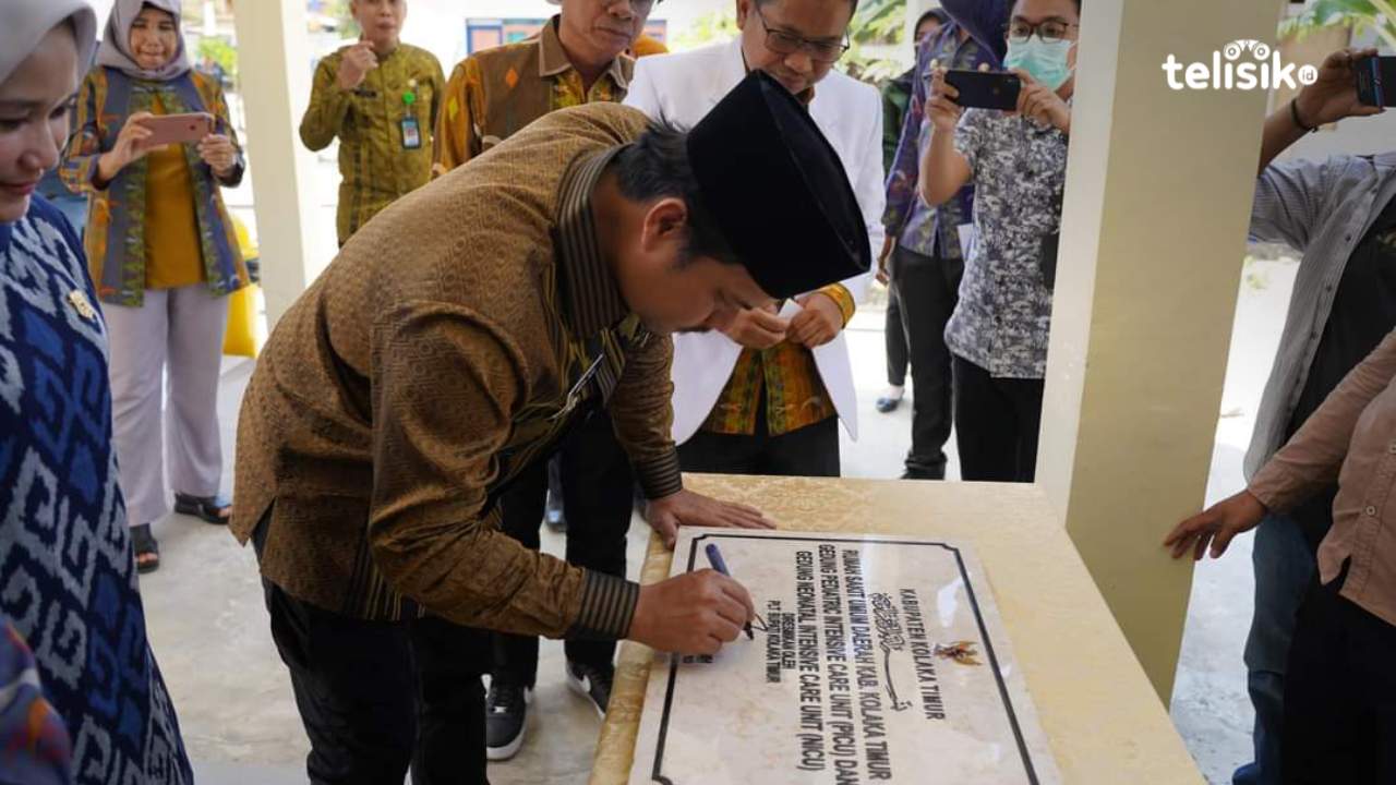 Tunjang Pelayanan Kesehatan RSUD Kolaka Timur Resmikan Ruangan PICU dan NICU