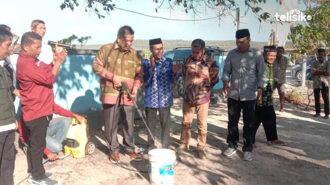 Air Bersih Mulai Mengalir di Oempu Muna