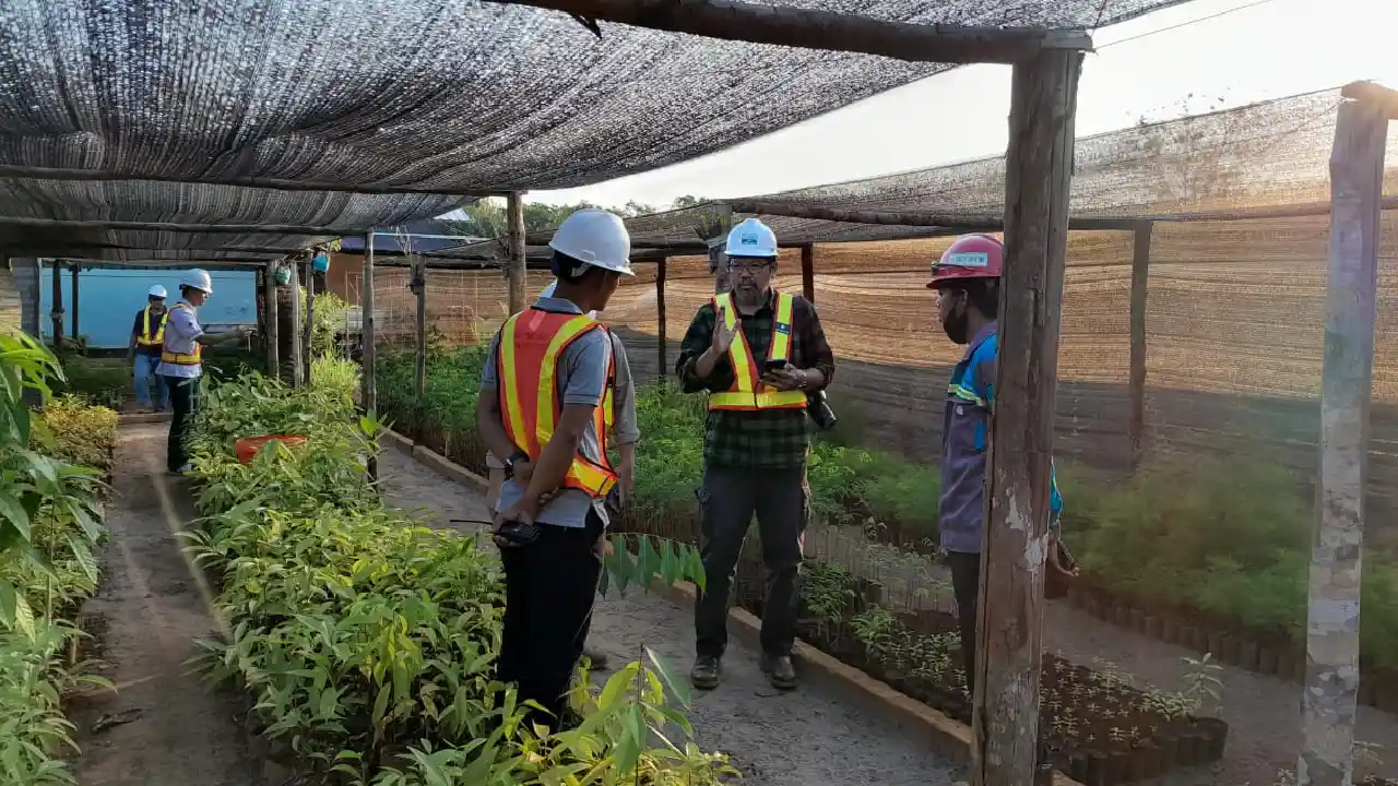Antam Konawe Utara Gandeng UHO dan IPB Reklamasi Lahan Bekas Tambang