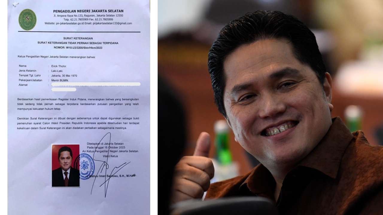 Beredar Desain Surat Suara Bergambar Prabowo-Erick Thohir, Istana Pertimbangkan Usung Gibran