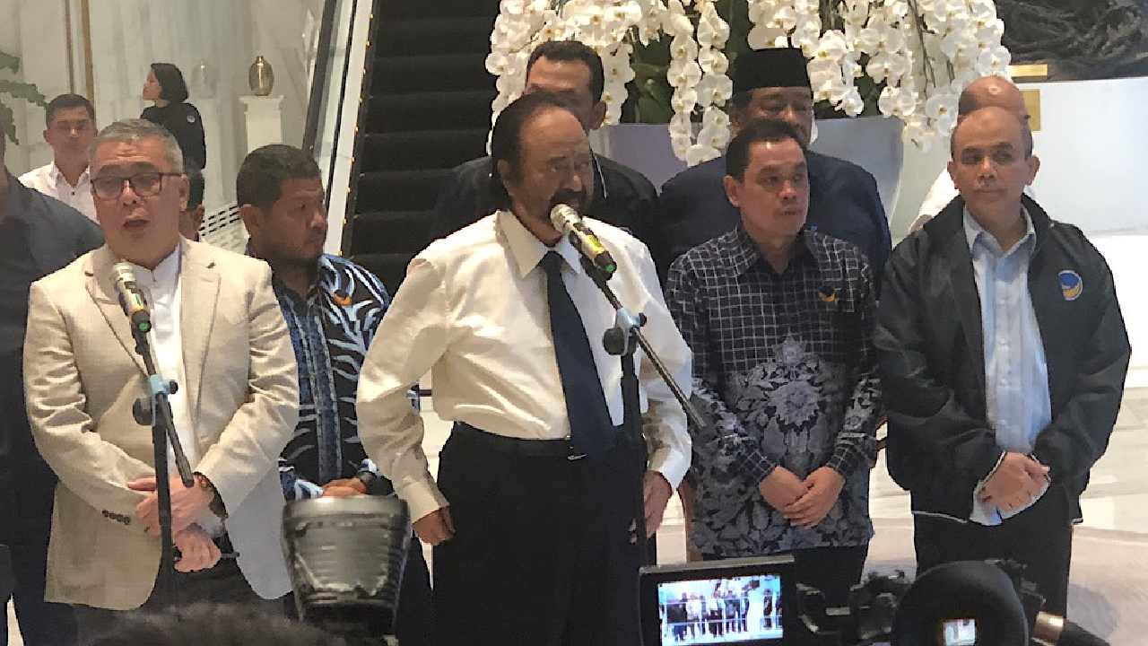 Jokowi Segera Ganti SYL, Surya Paloh Harap Bukan Kepentingan Politik