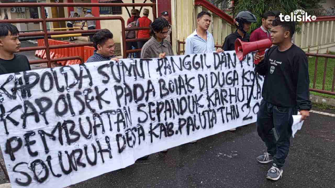 Kapolsek di Padang Lawas Utara Diduga Korupsi Pembuatan Spanduk Imbauan Karhutla