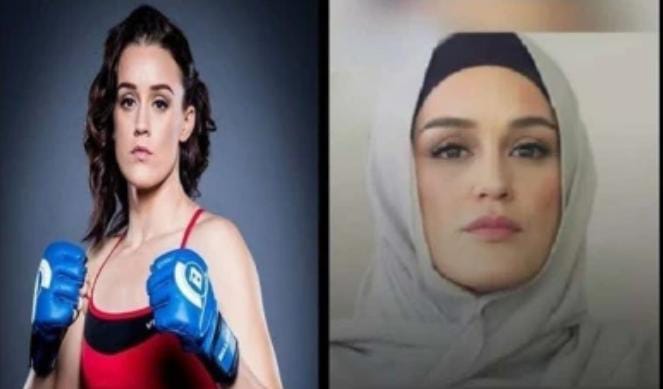 Kisah Petarung MMA, Amber Leibrock Peluk Islam