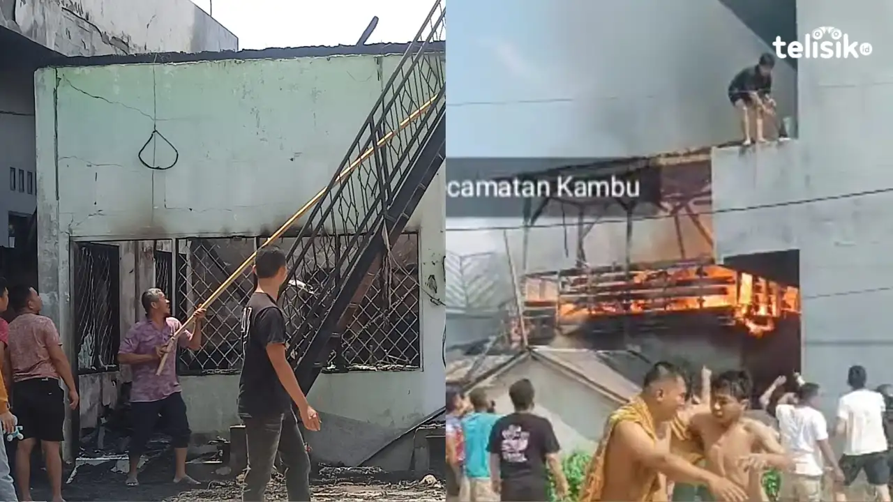 Kronologis Terbakarnya Rumah Kos Milik Mantan Bupati Buton Utara Abu Hasan