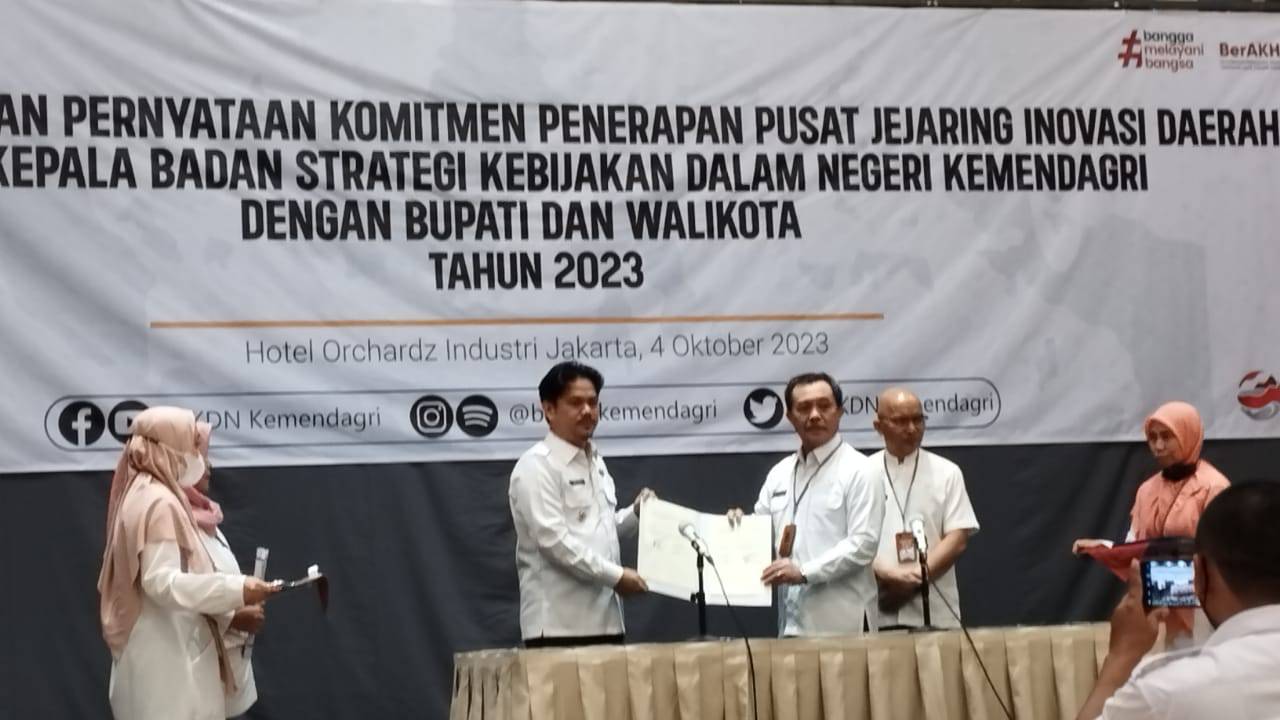 Pemda Kolaka Timur Teken Puja Indah Bersama Kemendagri