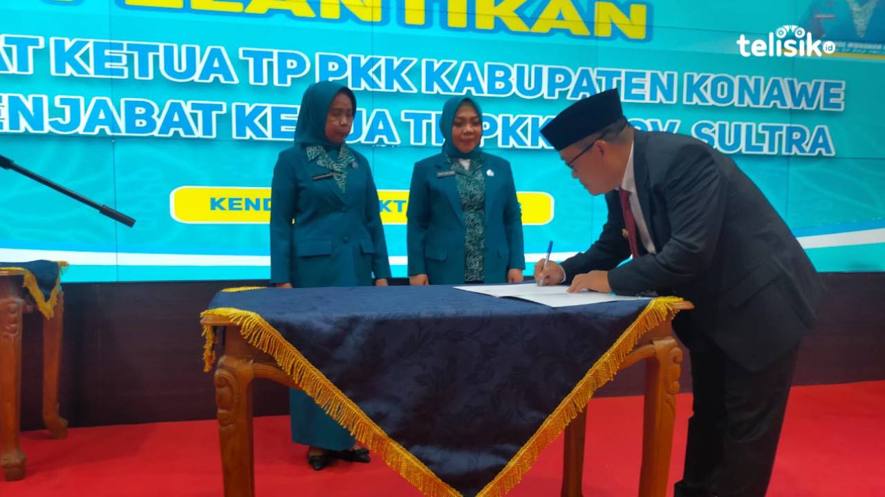 Penjabat Ketua TP PKK Kabupaten Konawe Resmi Dilantik