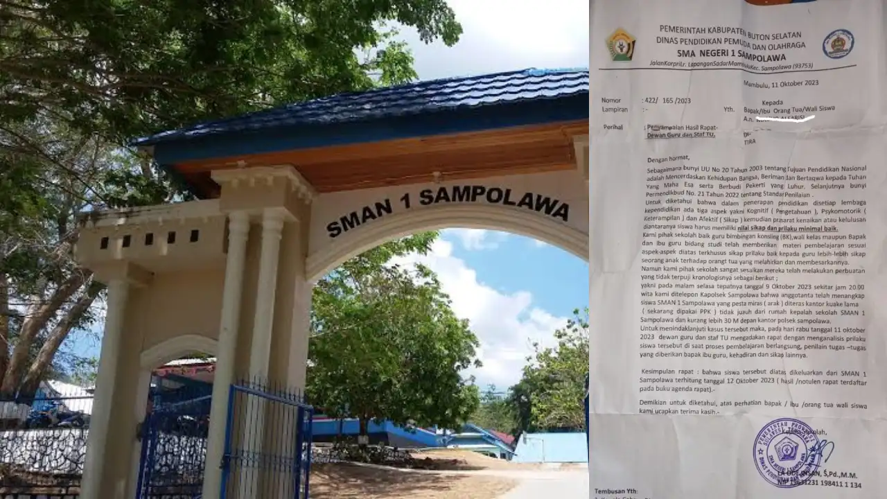 Sekolah di Buton Selatan Keluarkan 4 Siswa Setelah Kedapatan Pesta Miras