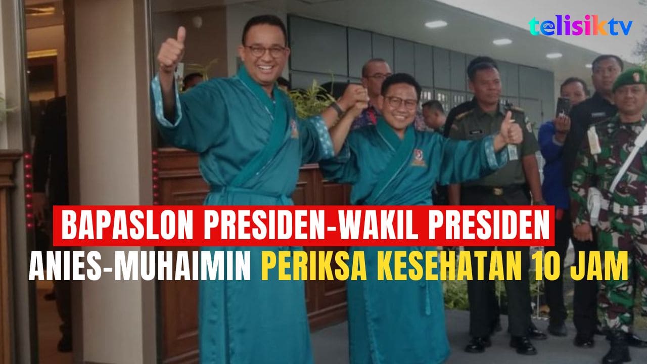 Video: Bapaslon Presiden-Wakil Presiden Anies-Muhaimin (AMIN) Periksa Kesehatan 10 Jam