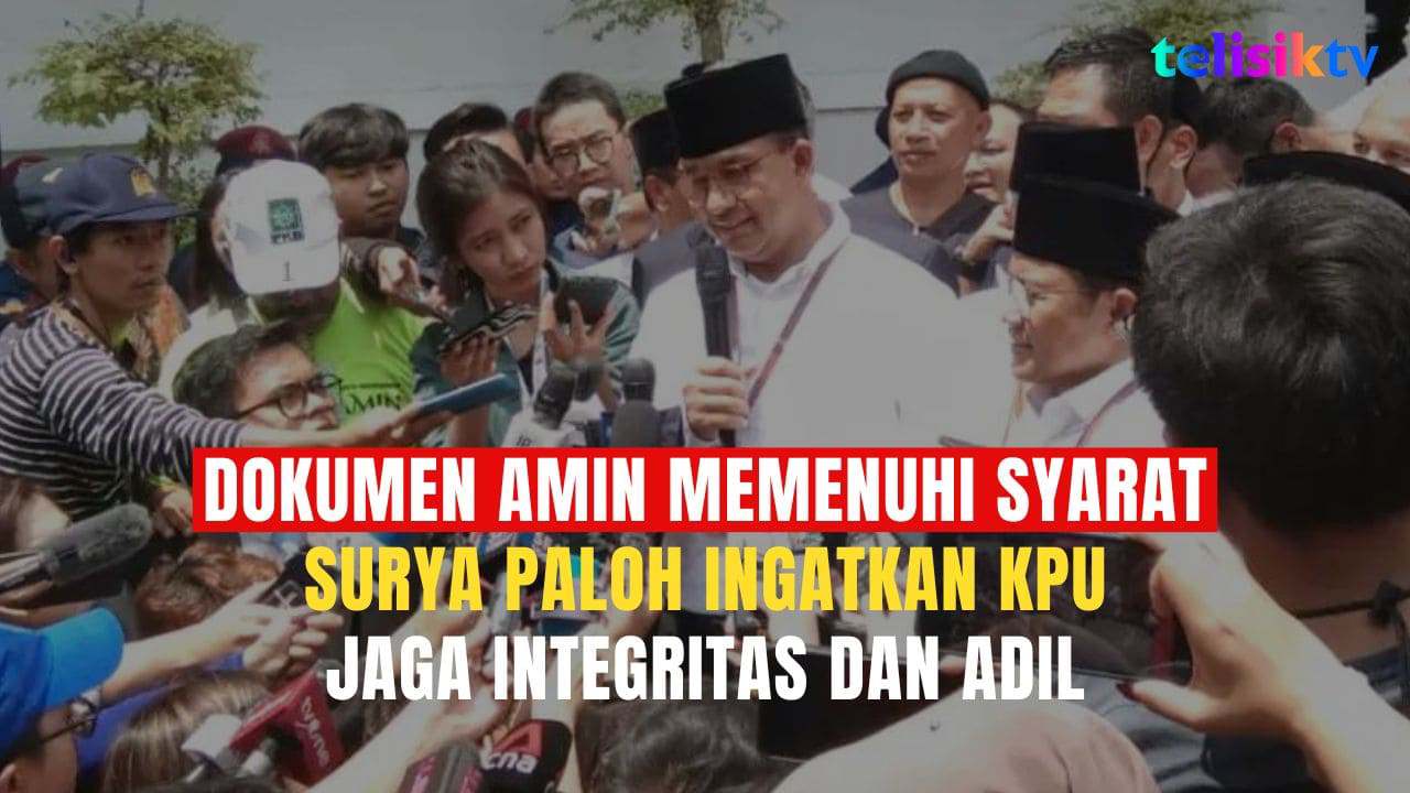 Video: Dokumen Anies-Muhaimin (AMIN) Memenuhi Syarat, Surya Paloh Ingatkan KPU Jaga Integritas dan Adil