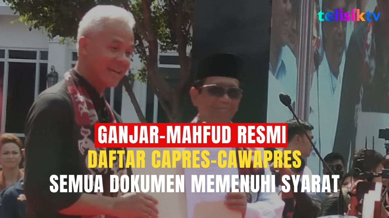 Video: Ganjar-Mahfud Resmi Daftar Capres-Cawapres, Semua Dokumen Memenuhi Syarat