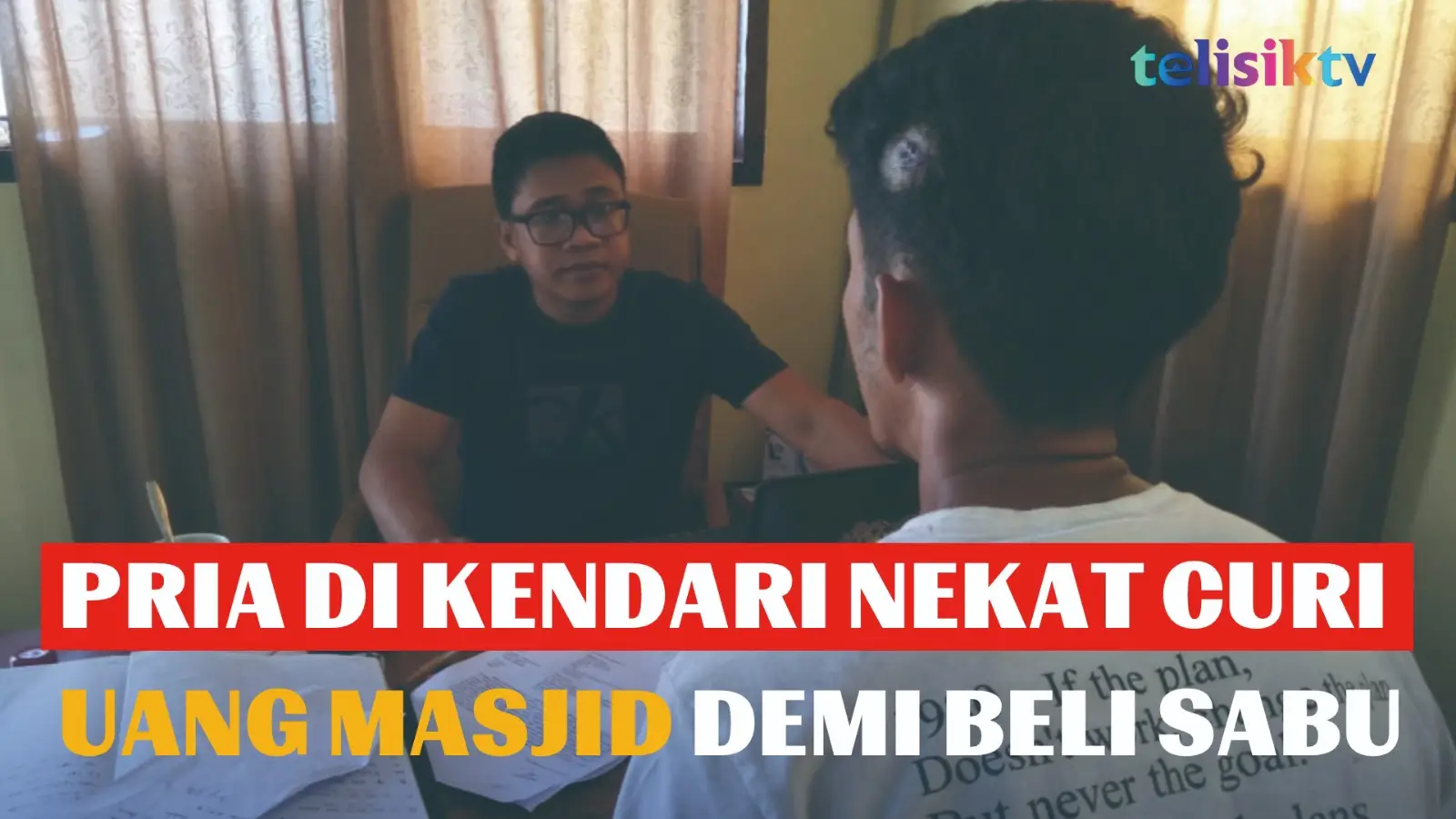 Video: Pria di Kendari Nekat Curi Uang Masjid Demi Beli Sabu