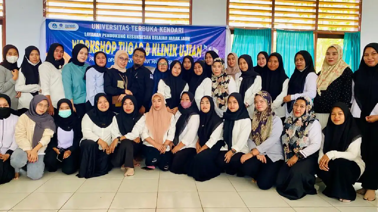 Workshop Tugas dan Klinik Ujian UT Kendari, Tingkatkan Kesiapan Akademik Mahasiswa 