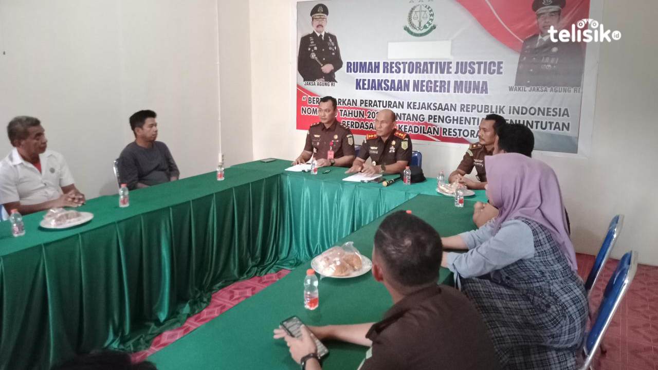 Dua Perkara Penganiayaan di Pertemuan Pj Kades di Muna Dihentikan Penuntutannya