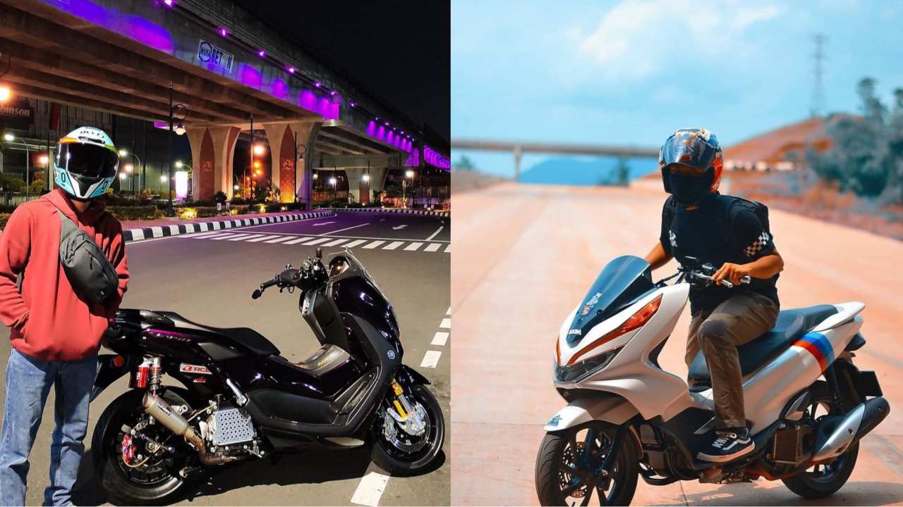 Motor honda shop atau yamaha