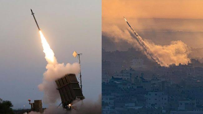 Ini Perbandingan Harga Senjata Bom Israel dan Roket Hamas