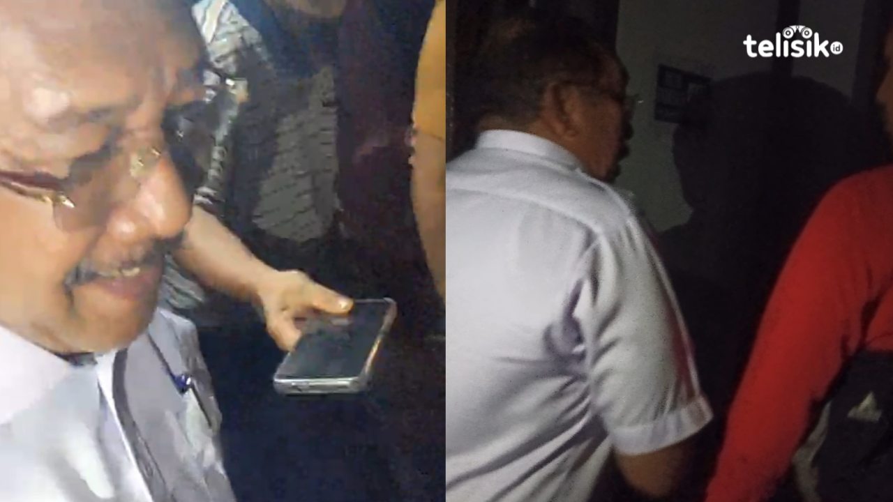 Lelah, Ekspresi Mantan Kadis SDA dan Bina Marga Sulawesi Tenggara Usai Diperiksa Kejati