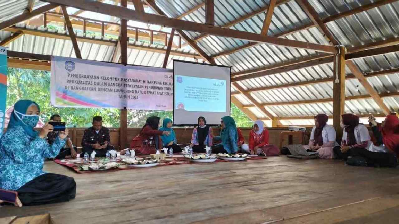 Lewat Dapur Sehat, Warga Diedukasi Pentingnya Makanan Sehat Atasi Stunting