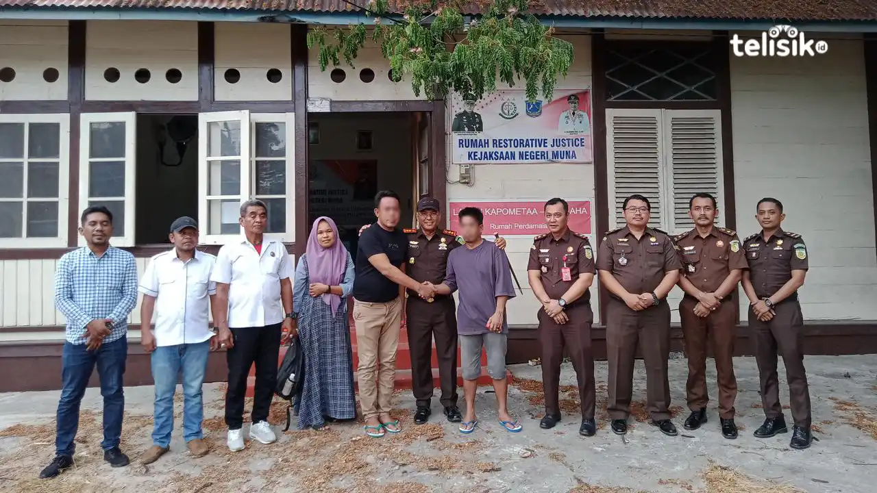 Sehari Berkantor, Kajari Muna Berhasil Mediasi Dua Perkara Pidum