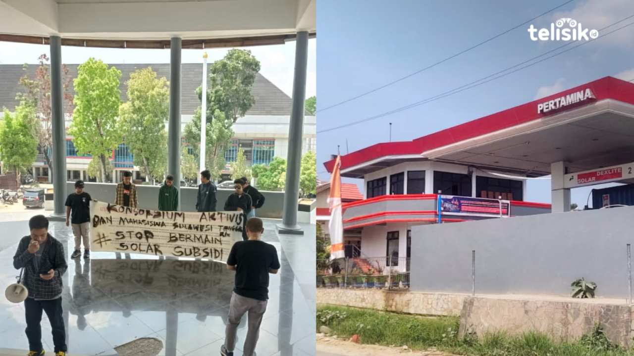 SPBU Teratai Kota Kendari Diduga Bermain BBM Subsidi, Truk Perusahaan Antre Bebas