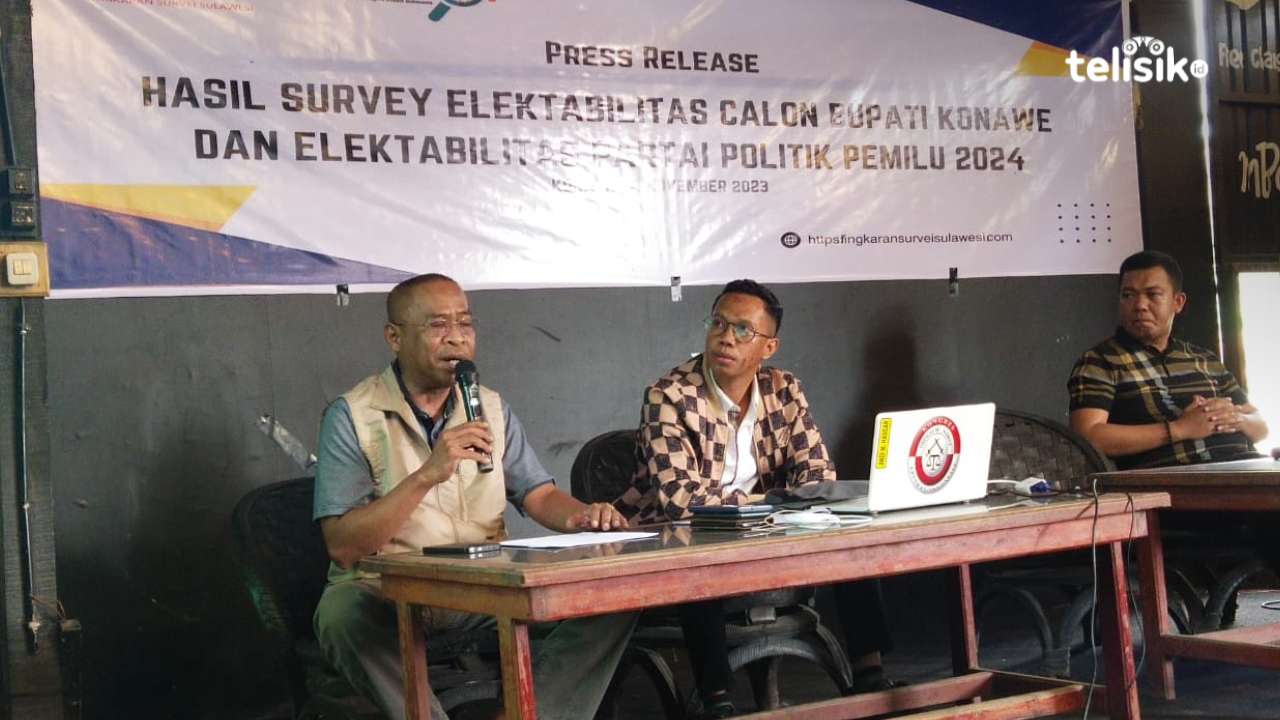 Survei LSS Calon Bupati Konawe Fachry Tertinggi, Yusran Akbar Disebut Kuda Hitam