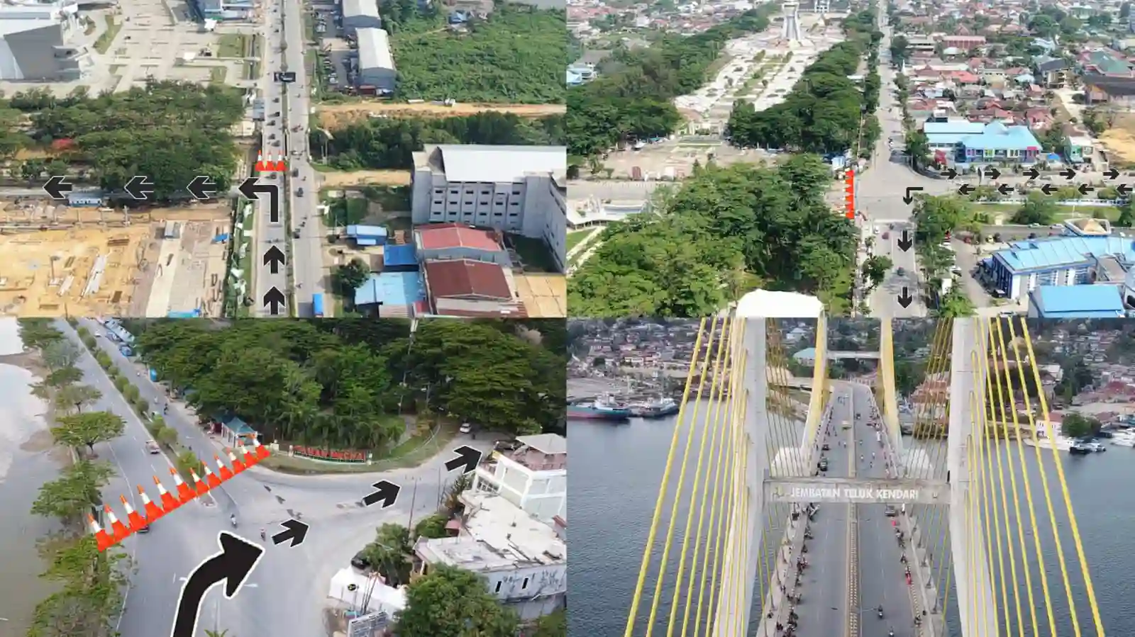 Ini Rekayasa Pengalihan Arus Lalu Lintas Malam Pergantian Tahun di Kota Kendari