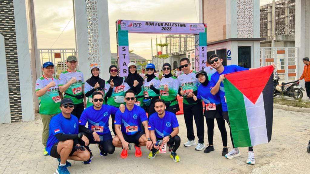 Peduli Masyarakat Andi Musakkir Mustafa Adakan Run For Palestina